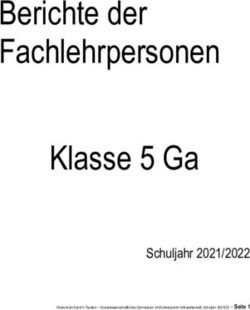 Berichte der Fachlehrpersonen - Klasse 5 Ga - Schulzentrum Sand in Taufers