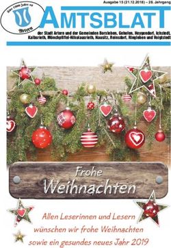 Ihnachten Frohe - Stadt Artern