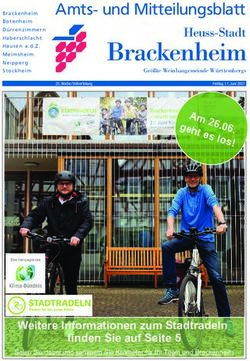 Brackenheim Amts- und Mitteilungsblatt - Heuss-Stadt - Crossiety