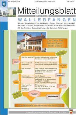 Mitteilungsblatt - Gemeinde Wallerfangen