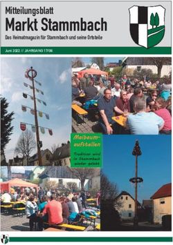 Mitteilungsblatt Das Heimatmagazin f&uuml;r Stammbach und seine Ortsteile - Juni 2022 // JAHRGANG 17/06 - Markt Stammbach