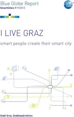 I LIVE GRAZ smart people create their smart city - Blue Globe Report - Klima- und Energiefonds