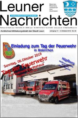 Leuner Nachrichten - Amtliches Mitteilungsblatt der Stadt Leun