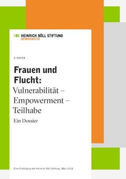 Frauen und Flucht: Vulnerabilität - Empowerment - Teilhabe Ein Dossier - E-PAPER - Heinrich-Böll-Stiftung