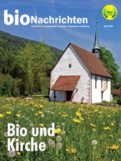 Bio und - April 2018 - Biokreis