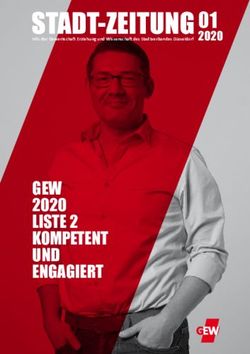 GEW 2020 LISTE 2 KOMPETENT UND ENGAGIERT
