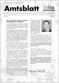Amtsblatt 12. Dezember 2020 | Nr. 25 - lrasw-data.de