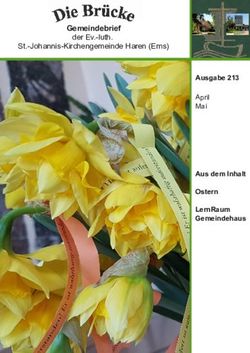 Gemeindebrief der Ev. luth. St. Johannis Kirchengemeinde Haren (Ems) - Ausgabe 213 - wir-e