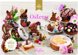 OSTERN 2022OSTERN - CONFISERIE BACHMANN