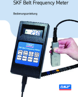 SKF Belt Frequency Meter - Bedienungsanleitung