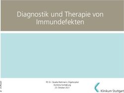 Diagnostik und Therapie von Immundefekten