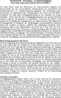 Wissenschaft - Forschung - Landesverteidigung - Zehn Jahre Kooperation zwischen ÖAW und BMLV