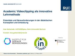 Academic Videoclipping als innovative Lehrmethode