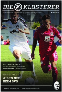 DIE KLOSTERER - SV Seligenporten
