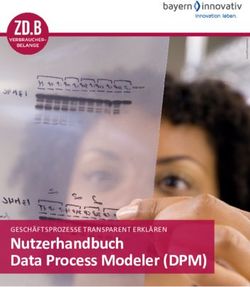 Nutzerhandbuch Data Process Modeler (DPM) - GESCH&Auml;FTSPROZESSE TRANSPARENT ERKL&Auml;REN