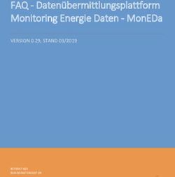 FAQ - Datenübermittlungsplattform Monitoring Energie Daten - MonEDa - VERSION 0.29, STAND 03/2019 - Bundesnetzagentur
