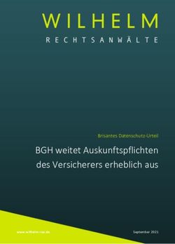 BGH weitet Auskunftspflichten des Versicherers erheblich aus - Brisantes Datenschutz-Urteil