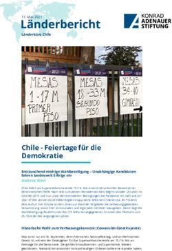 Chile - Feiertage f&uuml;r die Demokratie - Konrad-Adenauer-Stiftung
