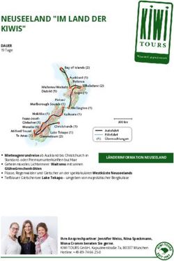 NEUSEELAND "IM LAND DER KIWIS" - KIWI Tours