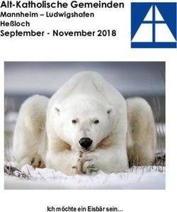 Alt-Katholische Gemeinden - Mannheim - Ludwigshafen He&szlig;loch - Ich m&ouml;chte ein Eisb&auml;r sein