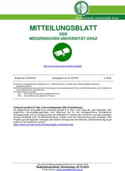 MITTEILUNGSBLATT MEDIZINISCHEN UNIVERSITÄT GRAZ DER - Med Uni Graz