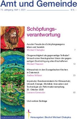 Amt und Gemeinde - Evangelische Kirche in Österreich