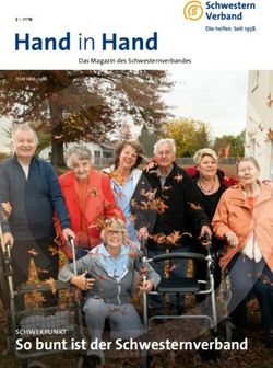 Hand in Hand - So bunt ist der Schwesternverband schwerpunkt