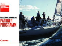 PARTNER PROGRAMM HERZLICH WILLKOMMEN ZUM 2021