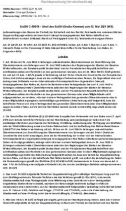 Rechtsprechung (hrr-strafrecht.de)