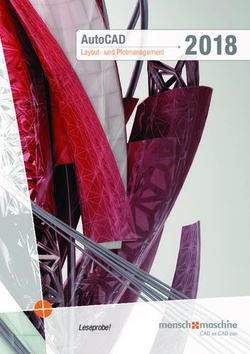 2018 AutoCAD Layout- und Plotmanagement - Mensch und Maschine