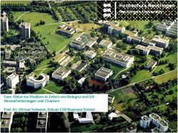Vom Abitur ins Studium in Zeiten von Bologna und G8 - Herausforderungen und Chancen Prof. Dr. Ottmar Schneck, Dekan ESB Business School
