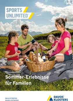 Sommer-Erlebnisse für Familien - davos.chfamilienklosters.ch/familien - Davos Klosters