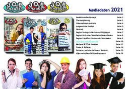 Mediadaten 2021 - Job & Chancen