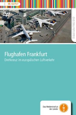 Flughafen Frankfurt Drehkreuz im europäischen Luftverkehr