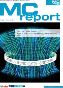 Report Die Macht der Daten - inject 4.0 von ENGEL ebnet Smart Factory den Weg ab Seite 3 - Mechatronik-Cluster