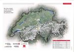 Hochspannungsleitungen und Bahn im Grimsel - Tunnel