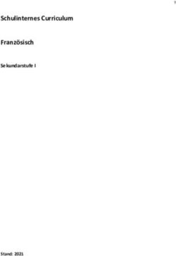 Schulinternes Curriculum Franz&ouml;sisch - Sekundarstufe I - Stand: 2021 - Pestalozzi ...
