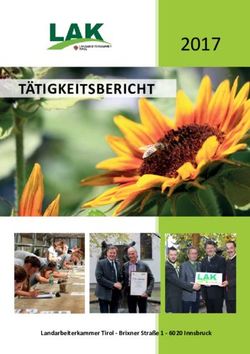 2017 T&Auml;TIGKEITSBERICHT - &Ouml;sterreichischer Landarbeiterkammertag