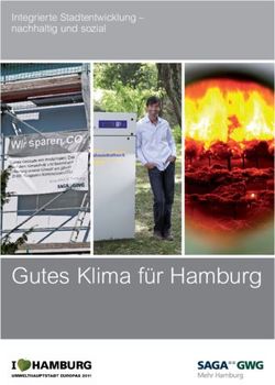 Gutes Klima f&uuml;r Hamburg - Integrierte Stadtentwicklung - nachhaltig und sozial - SAGA Hamburg