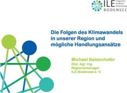 Die Folgen des Klimawandels in unserer Region und m&ouml;gliche Handlungsans&auml;tze - Michael Baldenhofer - Kreisseniorenrat ...