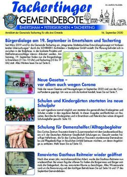 Tachertinger GEMEINDEBOTE - und Mittelschule Tacherting