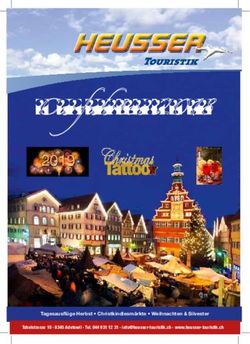 Carfahrten 2018 Touristik - Heusser Touristik