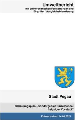 Umweltbericht mit grünordnerischen Festsetzungen und Eingriffs- / Ausgleichsbilanzierung - sachsen.de