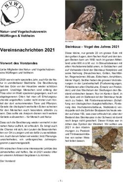 Vereinsnachrichten 2021 - Natur- und Vogelschutzverein W&uuml;lflingen & Veltheim - Natur- und Vogelschutzverein ...