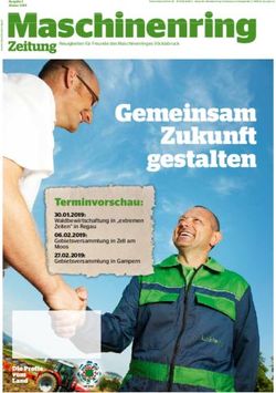 Gemeinsam Zukunft gestalten - Maschinenring