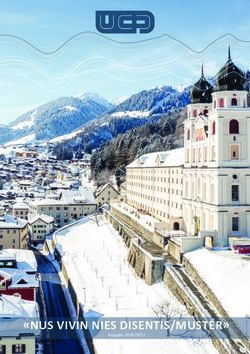 "NUS VIVIN NIES DISENTIS/MUSTÉR" - Ausgabe 2020/2021 - UCP