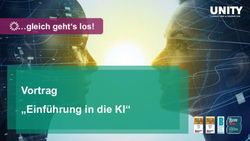 Vortrag "Einf&uuml;hrung in die KI" - gleich geht's los!