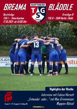 Breama-Bläddle - TSG Nattheim