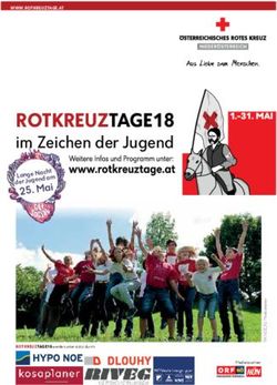 ROTKREUZTAGE18 im Zeichen der Jugend Rotes Kreuz