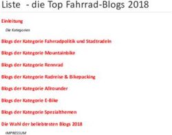 Liste - die Top Fahrrad-Blogs 2018 - Fahrrad.de